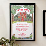 In This House Art Print