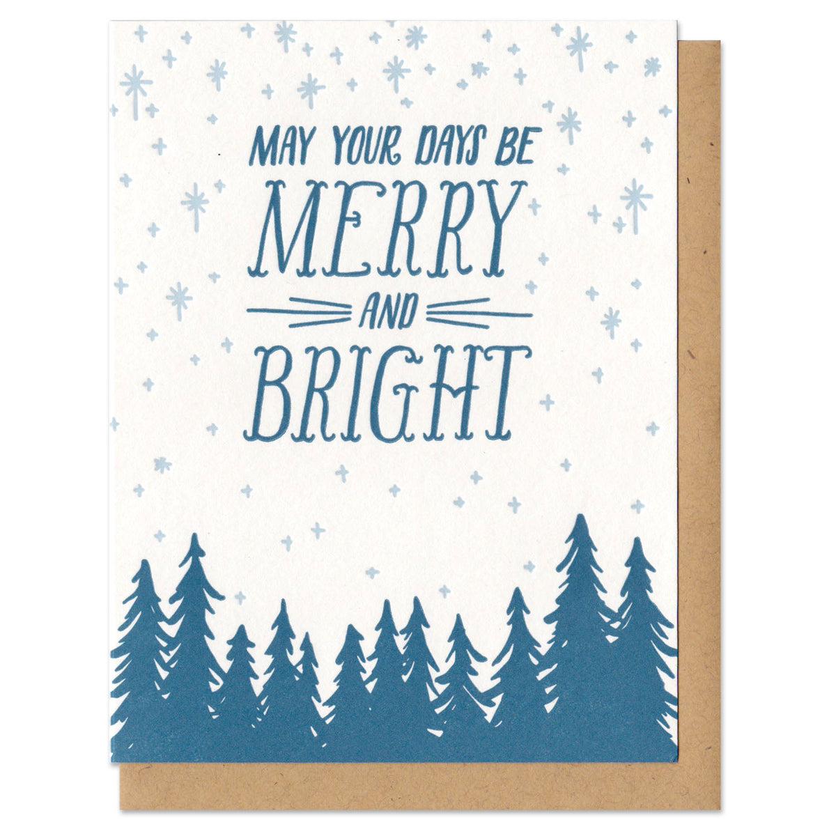 May your days be Merry and Bright: Merry Christmas & Happy New Year,  Beautiful Notebook gift 6x9 (120 pages)