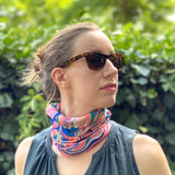 Tubular Bandana - Coral Marble
