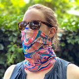 Tubular Bandana - Coral Marble