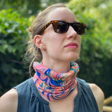 Tubular Bandana - Coral Marble