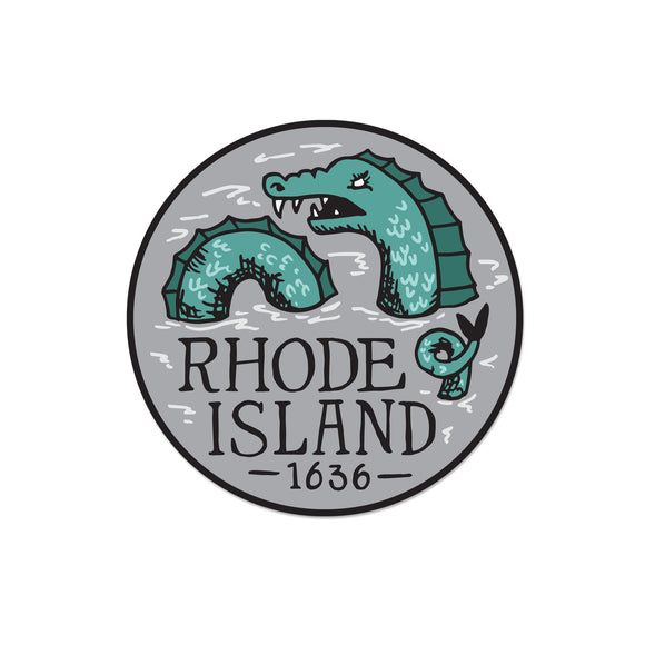 Rhode Island Serpent Sticker