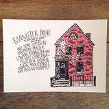 providence, rhode island, architecture, bannister house, local, art, artwork