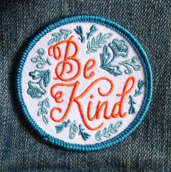 Be Kind Patch – Frog & Toad Press