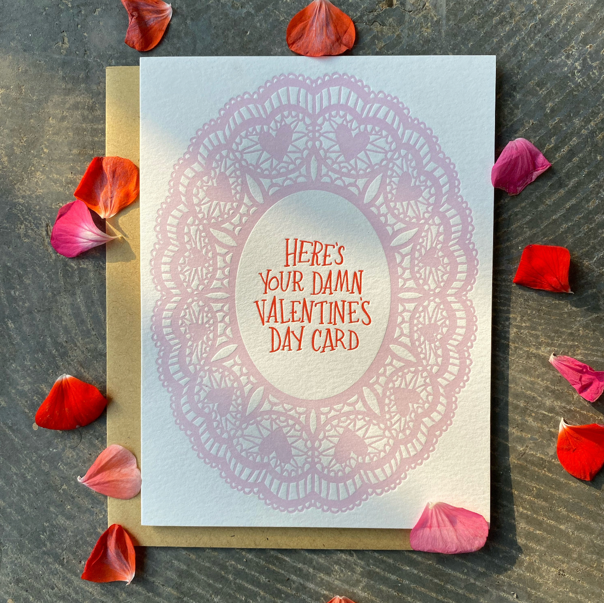 Fishing Valentine's Day Cards - Rose Paper Press, Valentines Day