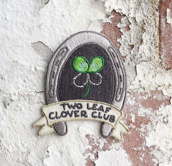Two Leaf Clover Club Patch – Frog & Toad Press