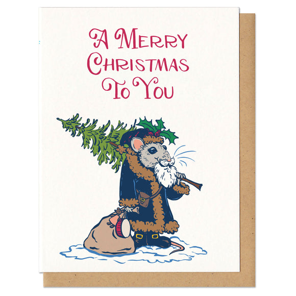 A Merry Christmas to You Greeting Card