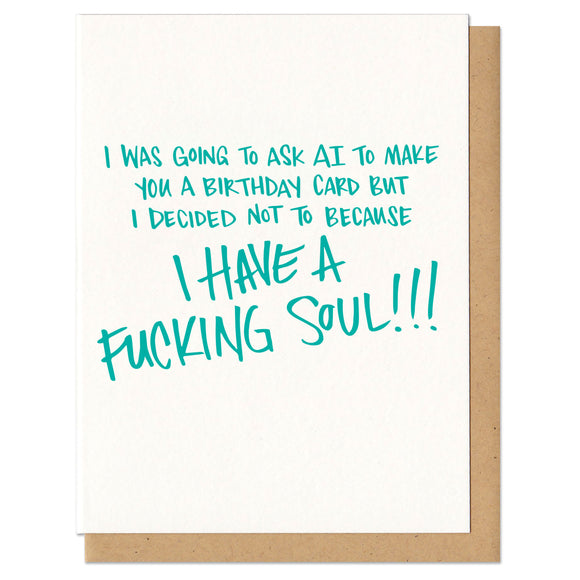 AI Birthday Greeting Card