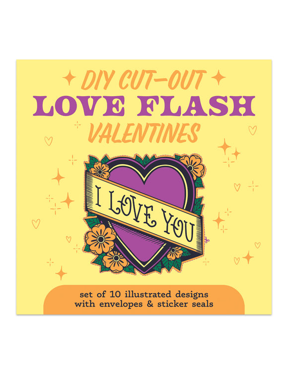 DIY Cut-Out Valentines - Love Flash