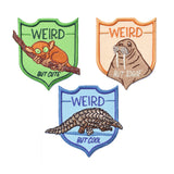 Weird Animals Patch Set of 3