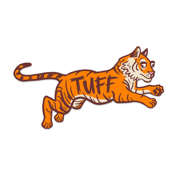 Tuff Tiger Sticker