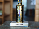 trophy, award, basketball, born to lose, winner, gift, joke gift