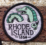 Rhode Island Sea Serpent Patch