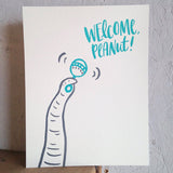 Welcome Peanut! Elephant Print